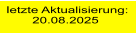 letzte Aktualisierung:        20.08.2025